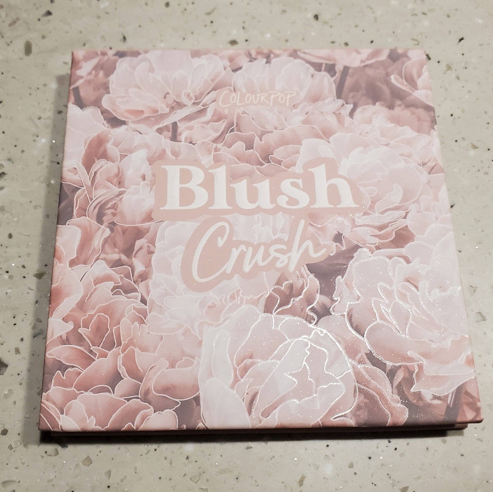 Used Once Colourpop Blush Crush Palette